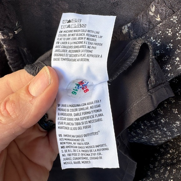 American Eagle floral wrap dress, knee length size: XL - Picture 8 of 12